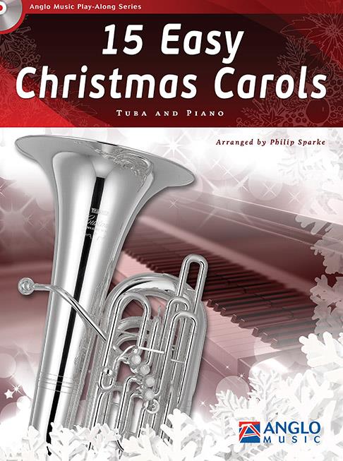 15 Easy Christmas Carols + CD / tuba + klavír